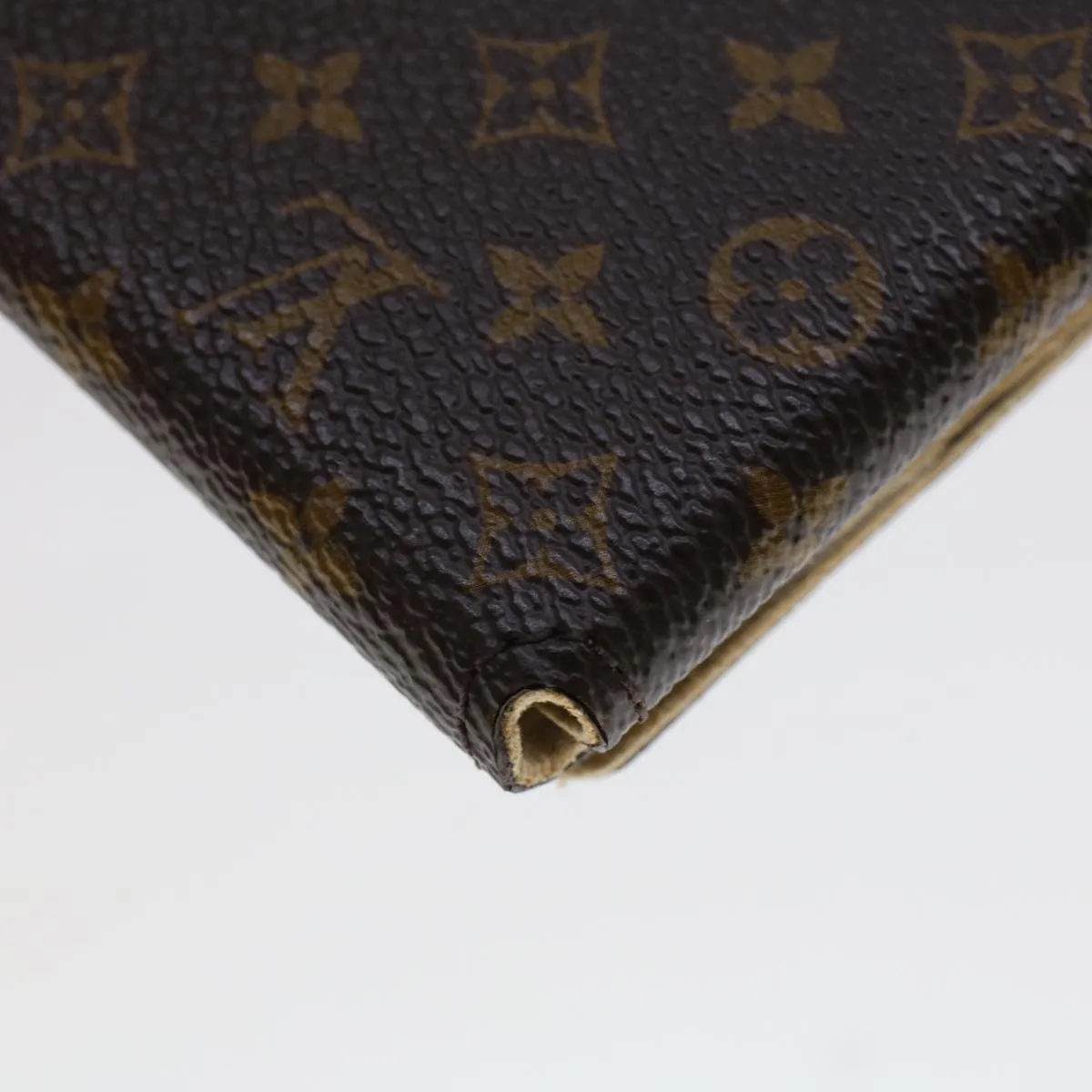 LOUIS VUITTON Monogram Jewelry Case Accessory Case LV Auth 44128
