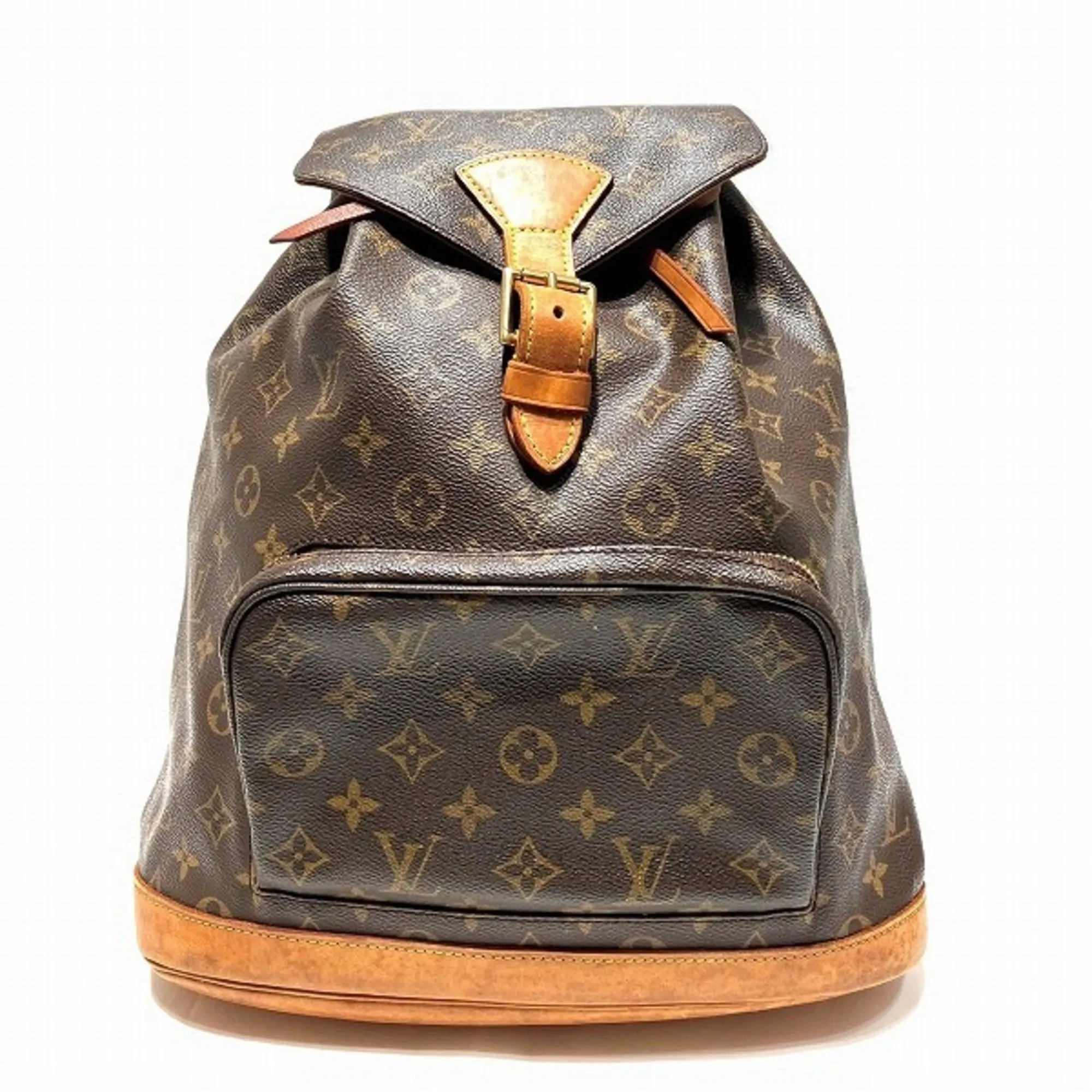 LOUIS VUITTON Monogram Montsouris GM M51135 Bag Backpack Unisex