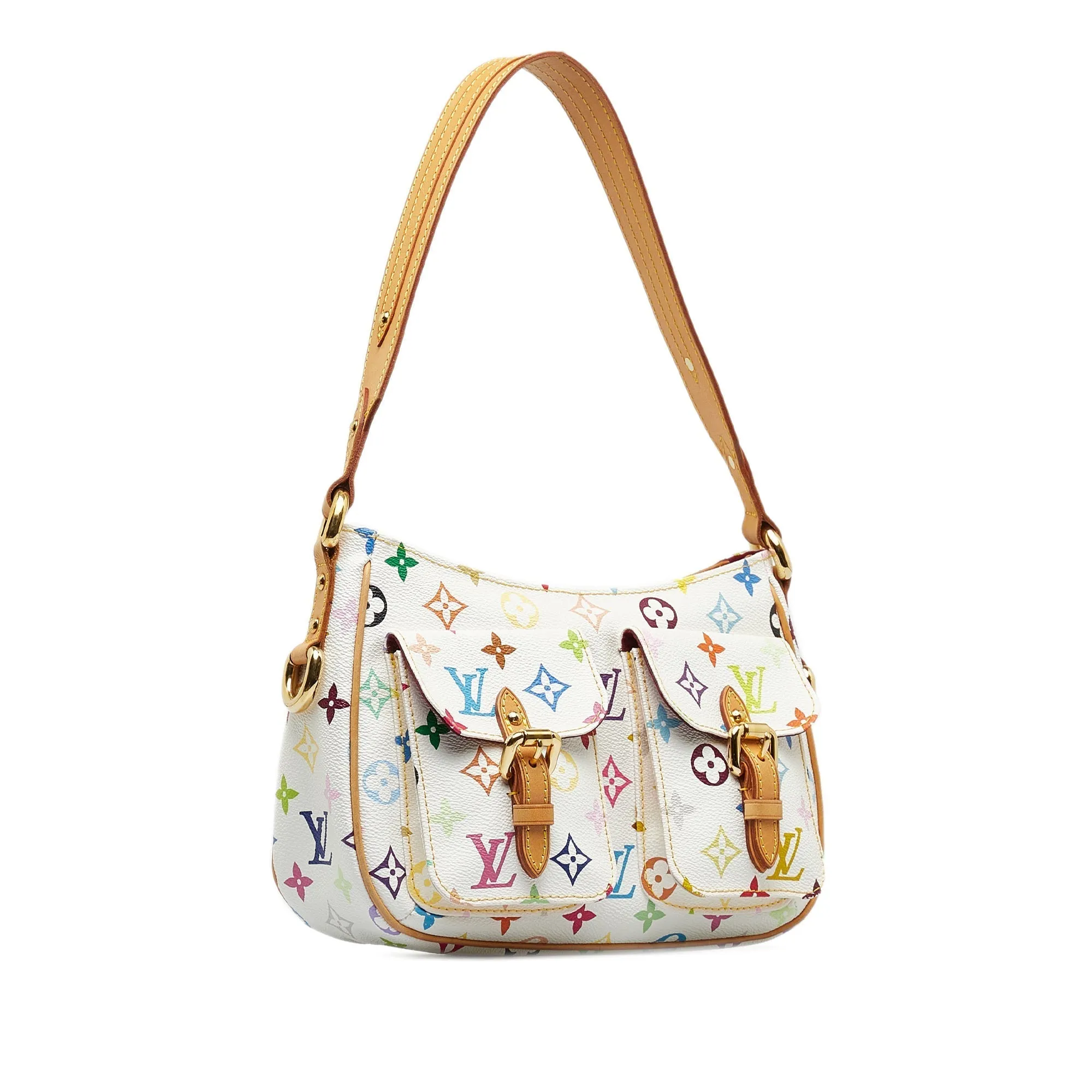 LOUIS VUITTON Monogram Multicolore Lodge PM Shoulder Bag