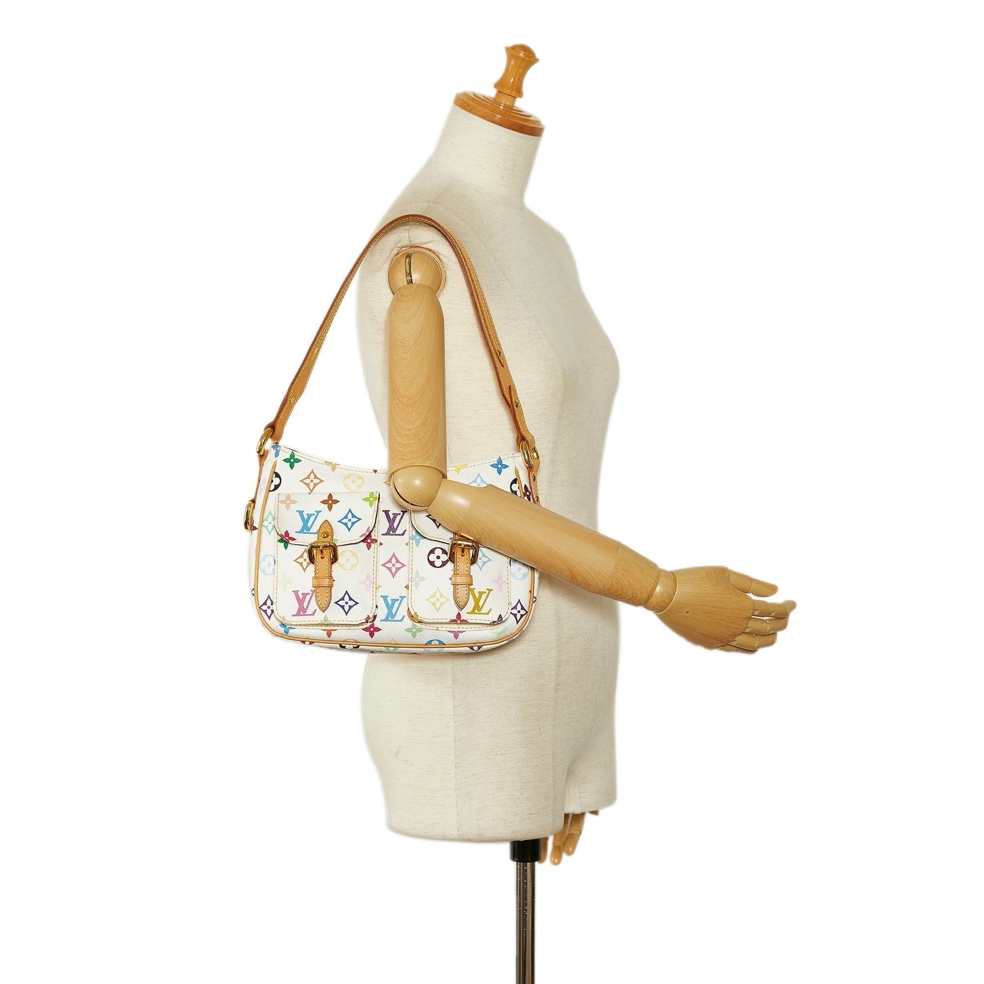 LOUIS VUITTON Monogram Multicolore Lodge PM Shoulder Bag