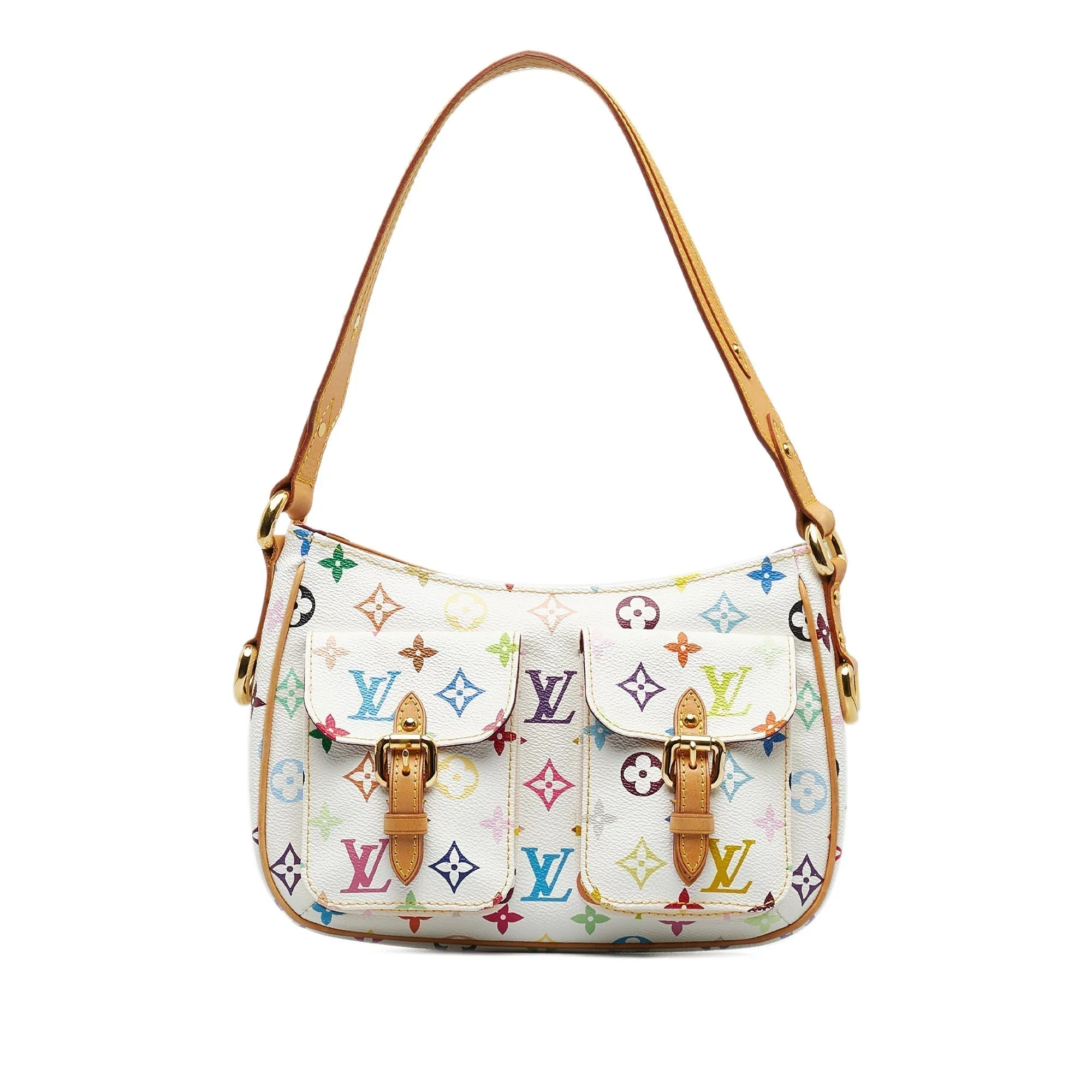 LOUIS VUITTON Monogram Multicolore Lodge PM Shoulder Bag