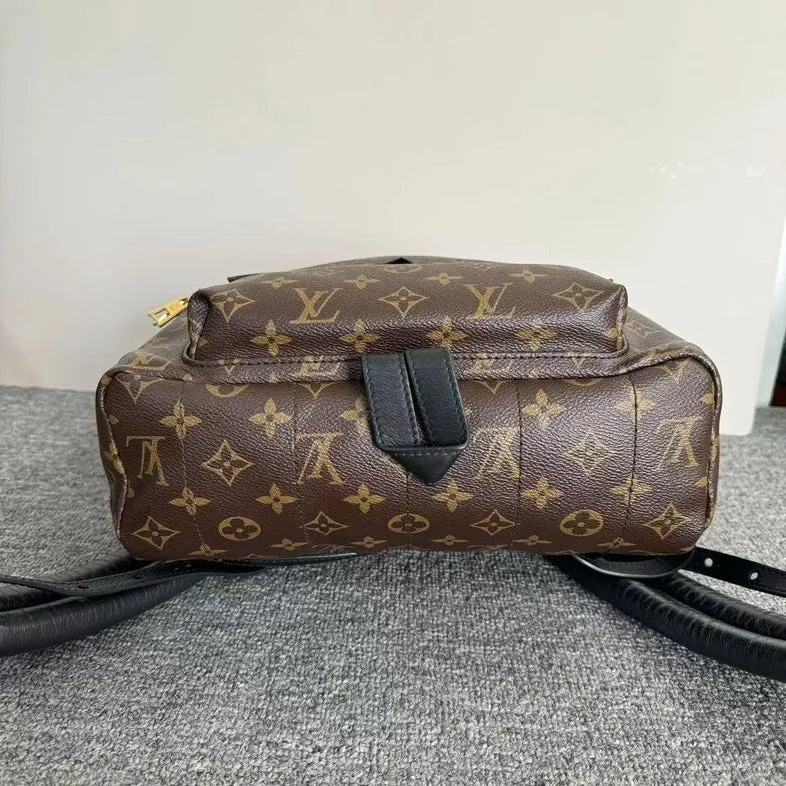Louis Vuitton Monogram Palm Springs Backpack Brown Medium