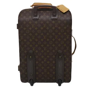 LOUIS VUITTON Monogram Pegas 55 Suitcase M23297 LV Auth 45689