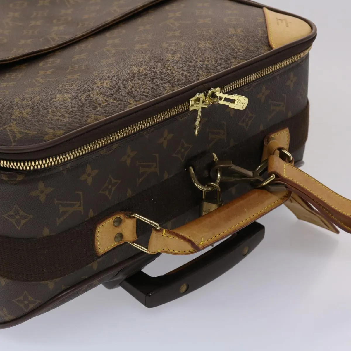 LOUIS VUITTON Monogram Pegas 55 Suitcase M23297 LV Auth 45689