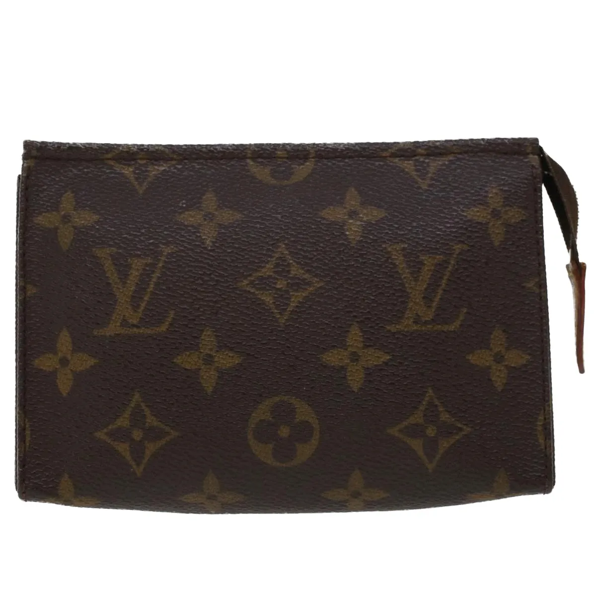 LOUIS VUITTON Monogram Poche Toilette 15 Pouch M47546 LV Auth 44652