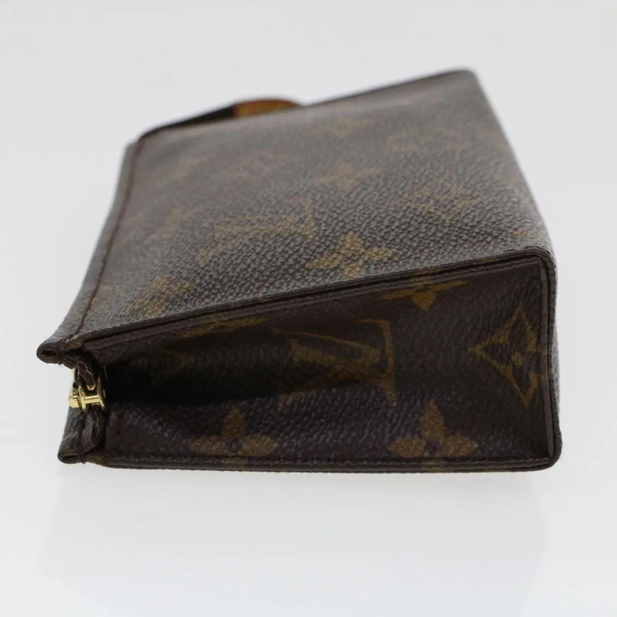 LOUIS VUITTON Monogram Poche Toilette 15 Pouch M47546 LV Auth 44652
