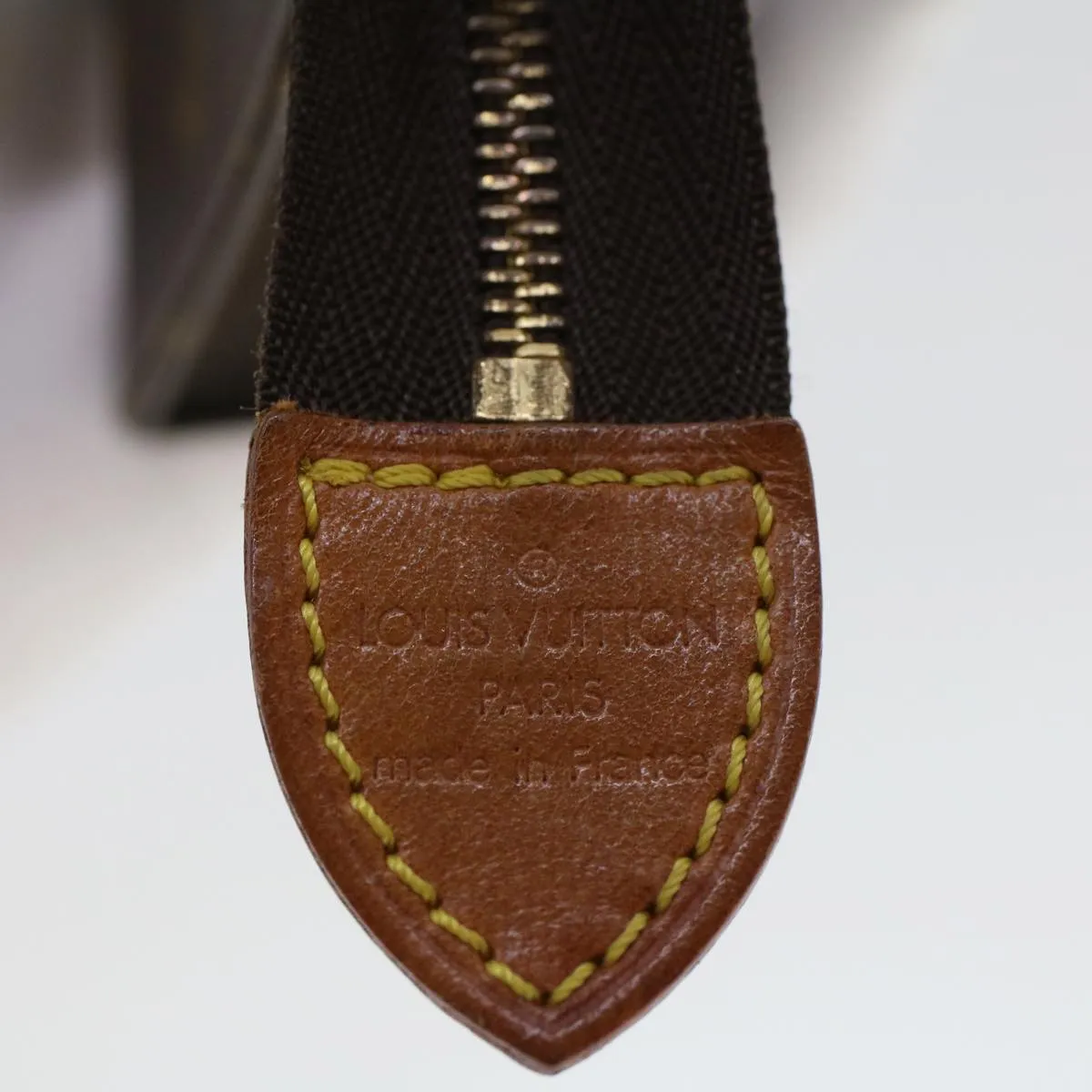 LOUIS VUITTON Monogram Poche Toilette 15 Pouch M47546 LV Auth 44652