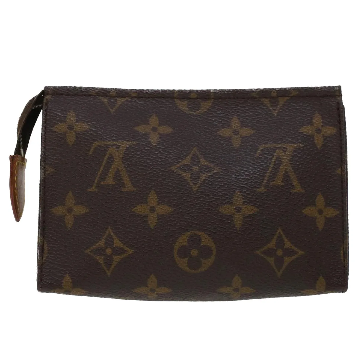 LOUIS VUITTON Monogram Poche Toilette 15 Pouch M47546 LV Auth 44652