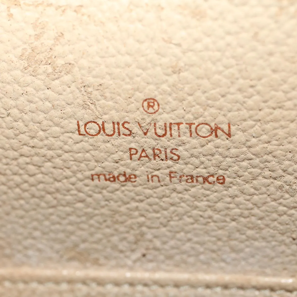 LOUIS VUITTON Monogram Trousse Demi Ronde Cosmetic Pouch M47520 LV Auth 49972