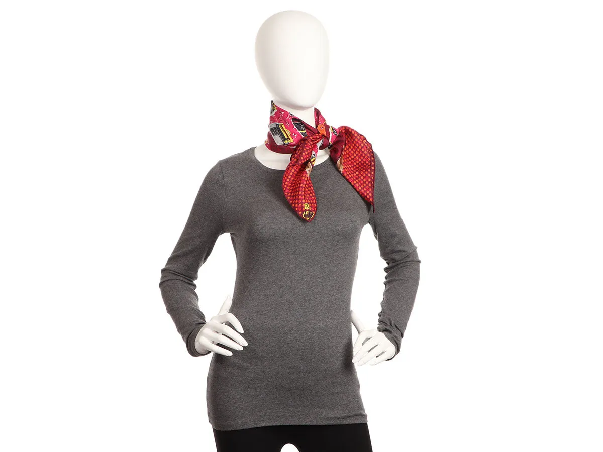 Louis Vuitton Wallpaper Silk Scarf