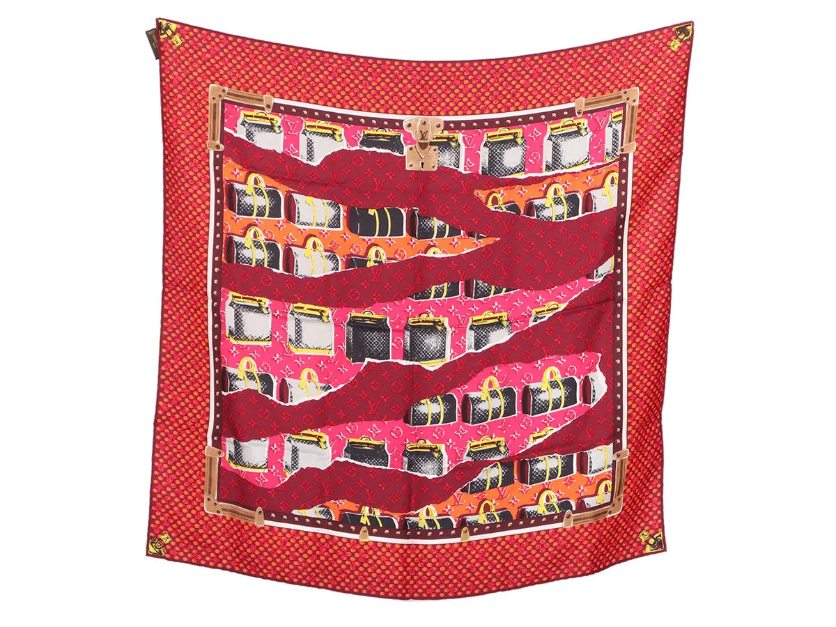 Louis Vuitton Wallpaper Silk Scarf