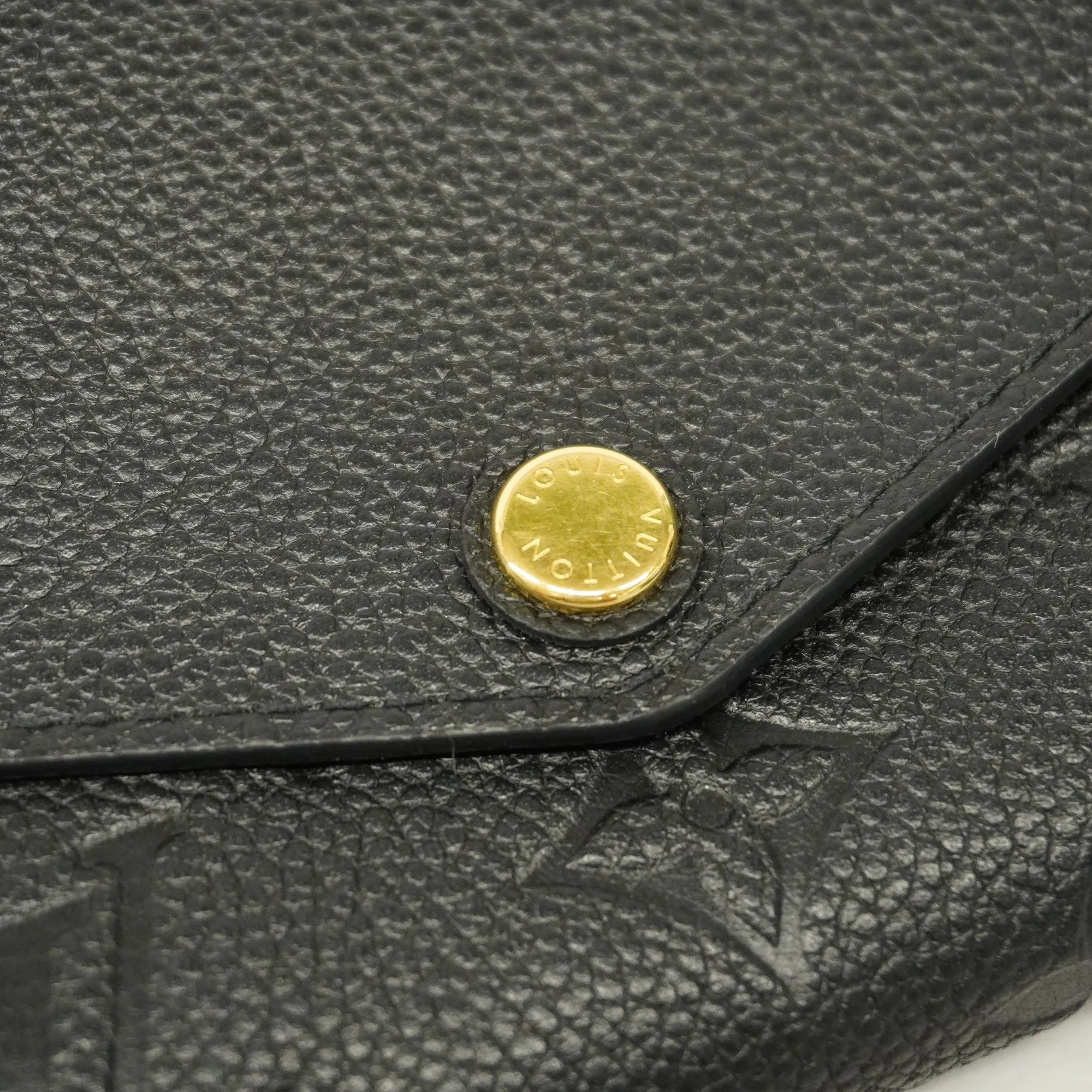 LOUIS VUITTONAuth  Monogram Empreinte Portefeuille Sarah M61182 Women's Wallet