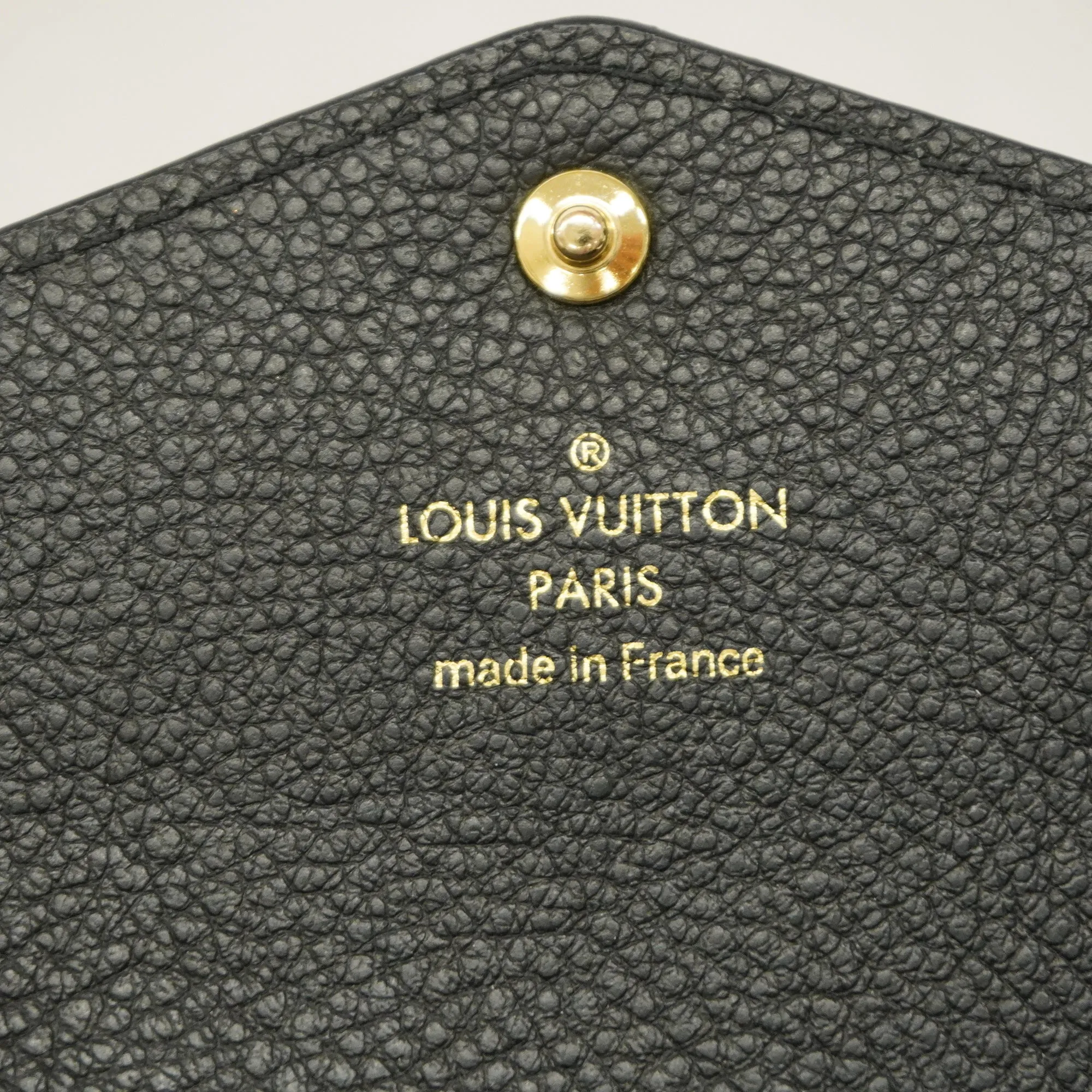 LOUIS VUITTONAuth  Monogram Empreinte Portefeuille Sarah M61182 Women's Wallet