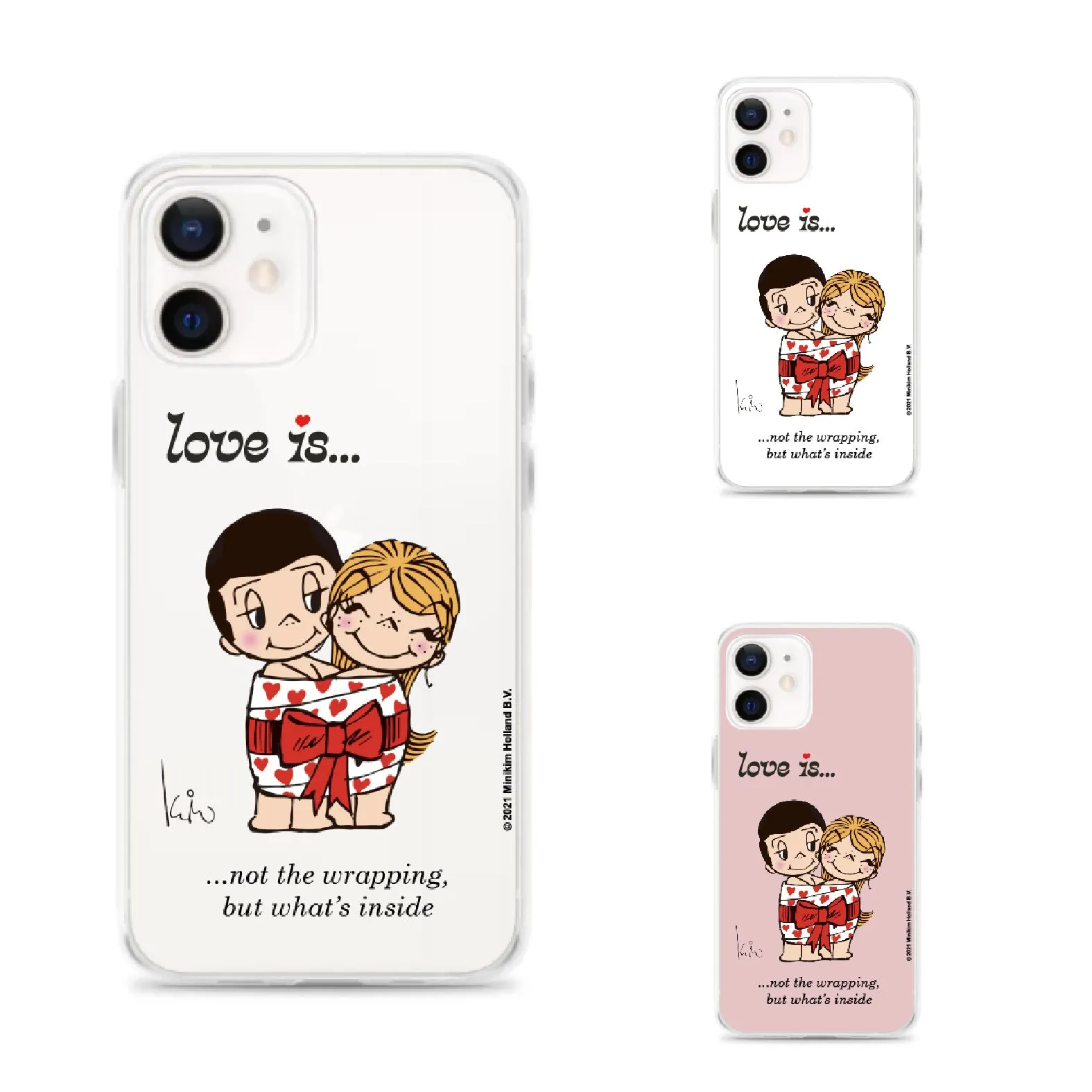 LOVE IS... NOT THE WRAPPING, BUT WHAT'S INSIDE PHONE CASE