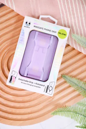 LoveHandle Pro Magsafe Phone Grip in Lavender Glow
