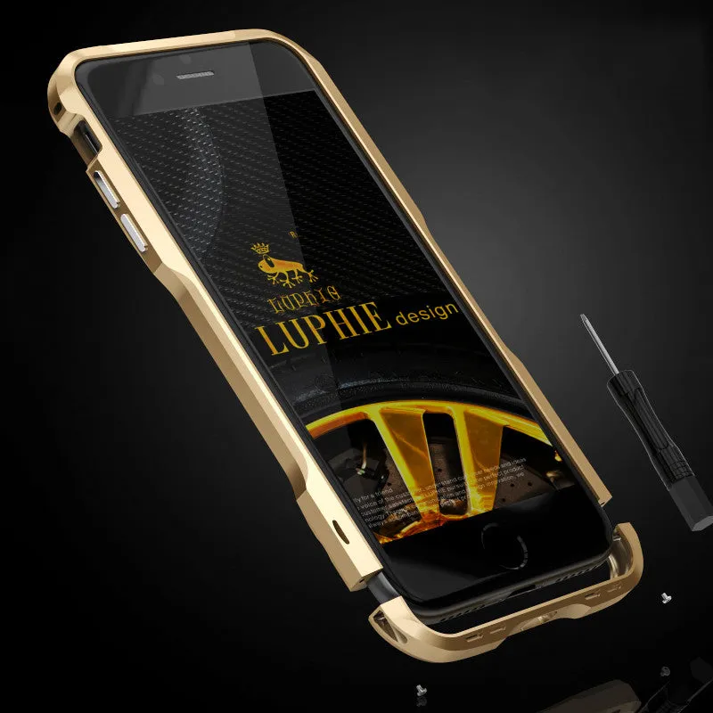 Luphie Incisive Sword Slim Light Aluminum Bumper Metal Shell Case