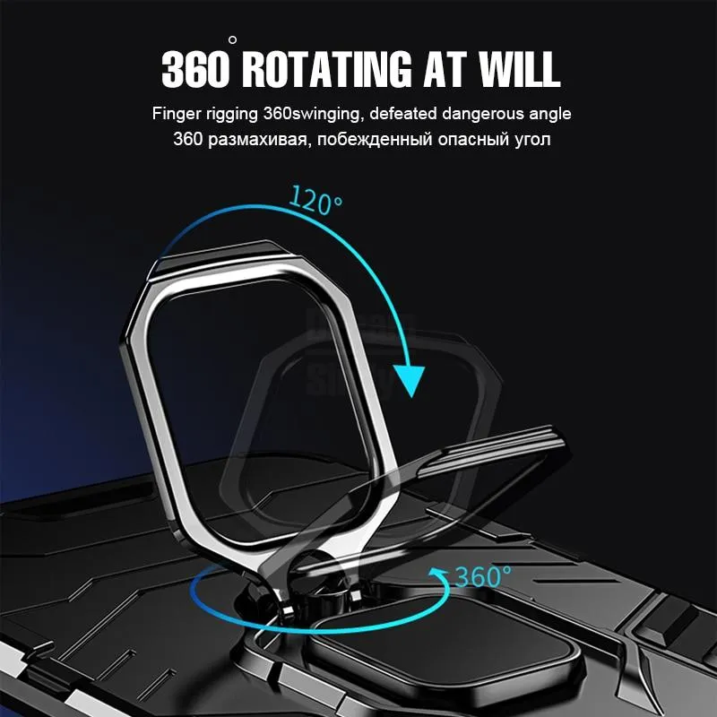 Luxury Armor Shockproof Ring Bracket Case For iPhone 11 11 PRO 11 PRO MAX X XR XS Max 8 7 PLUS-NEW
