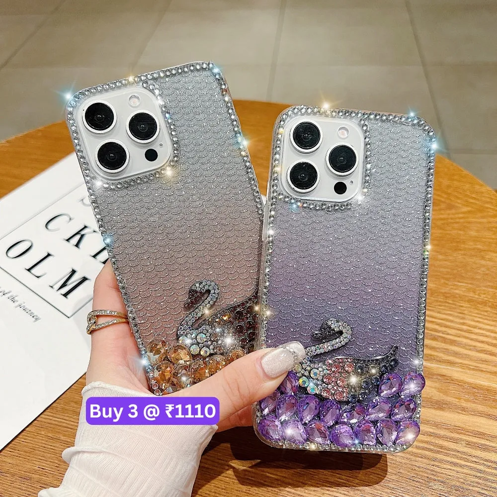 Luxury Design Rhinestone TPU (Soft) | PC (Hard) Phone Case - iPhone 13