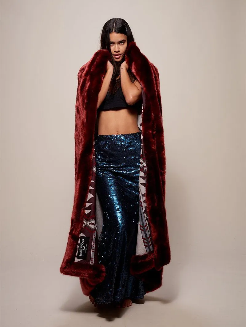 Luxury Garnet Throw