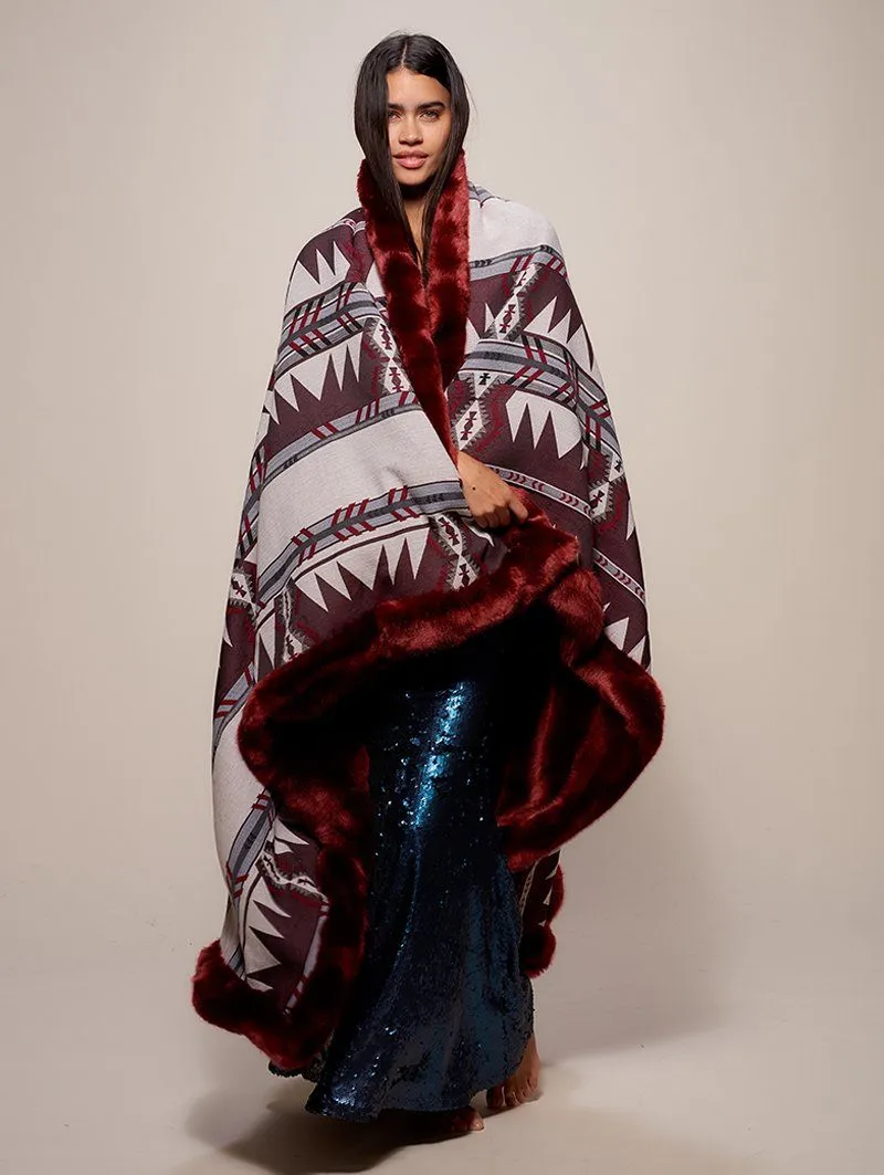 Luxury Garnet Throw