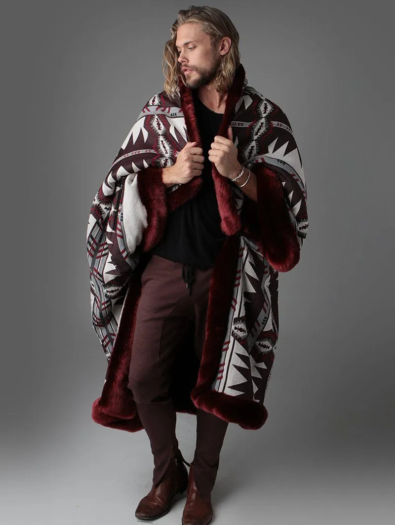 Luxury Garnet Throw