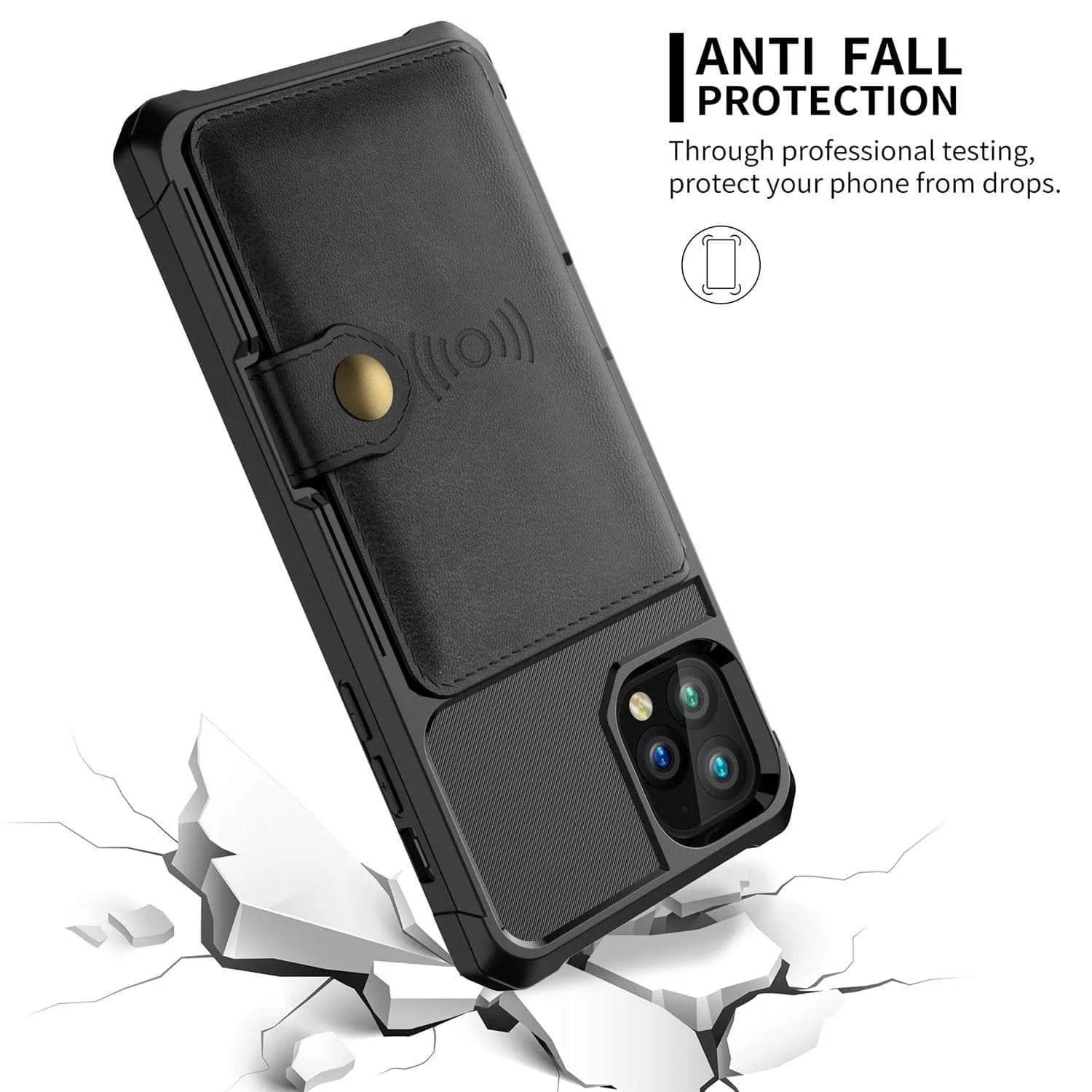 Luxury Wallet iPhone 13 Cards Case