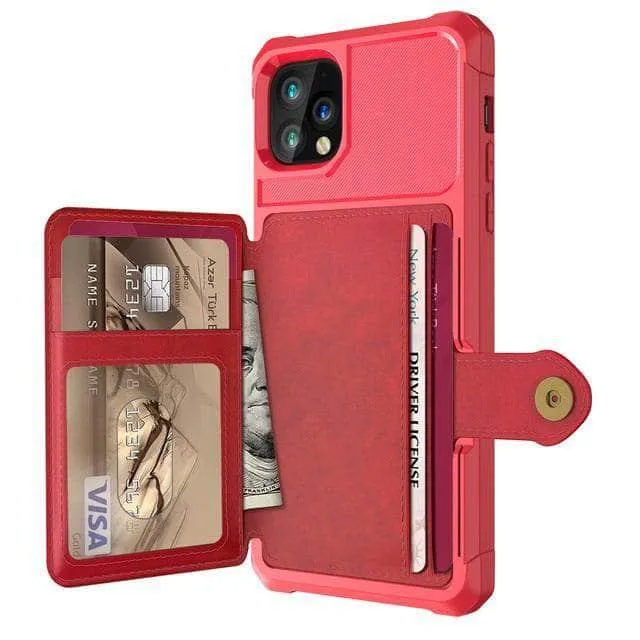 Luxury Wallet iPhone 13 Cards Case