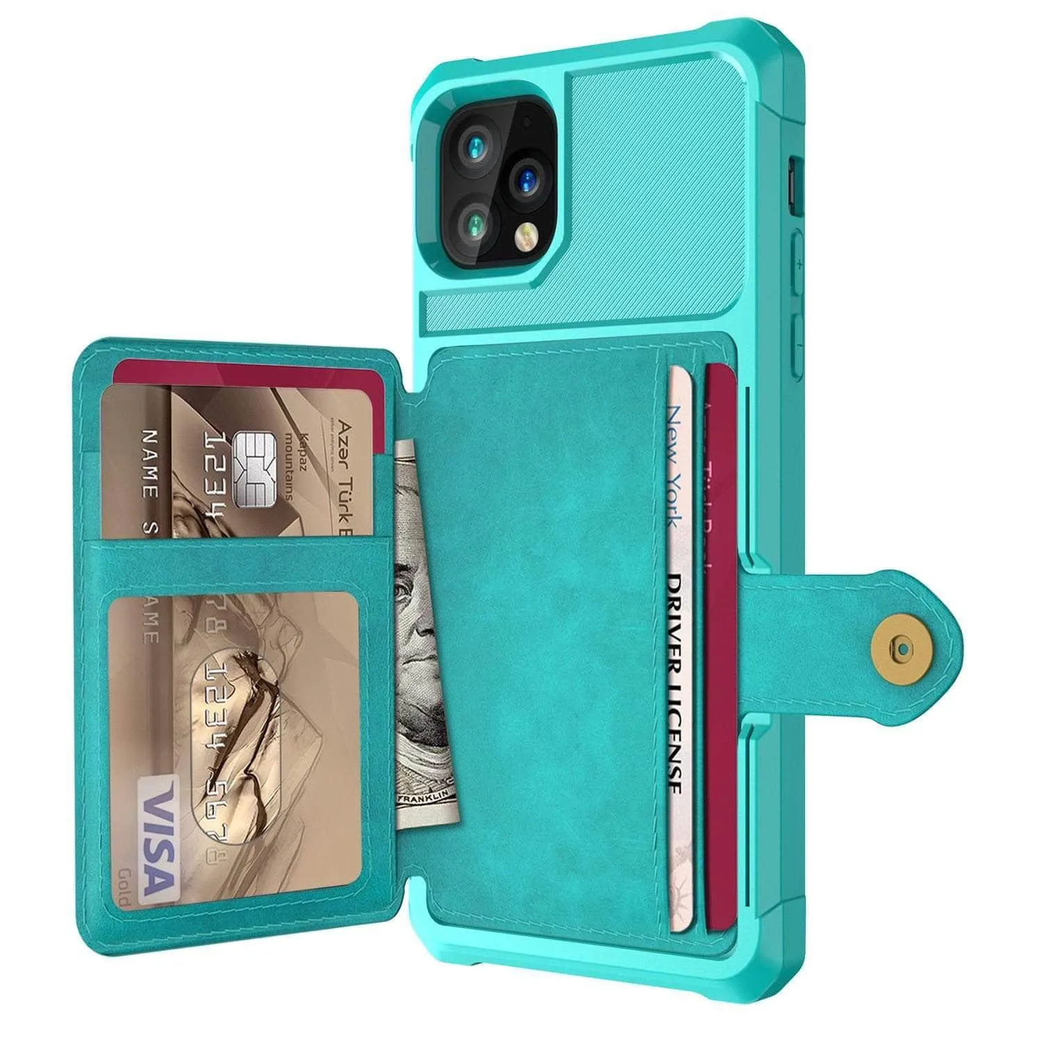 Luxury Wallet iPhone 13 Cards Case