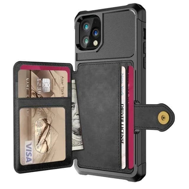 Luxury Wallet iPhone 13 Cards Case