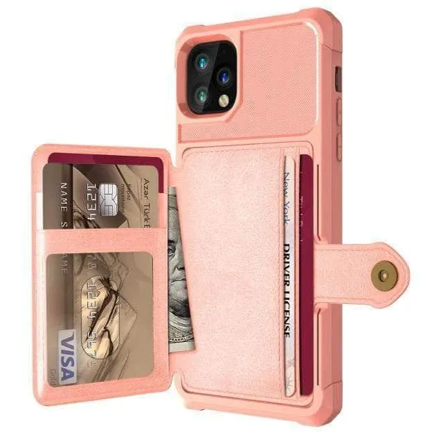 Luxury Wallet iPhone 13 Cards Case