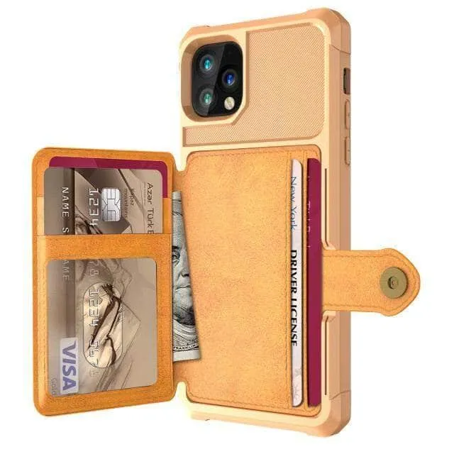 Luxury Wallet iPhone 13 Cards Case
