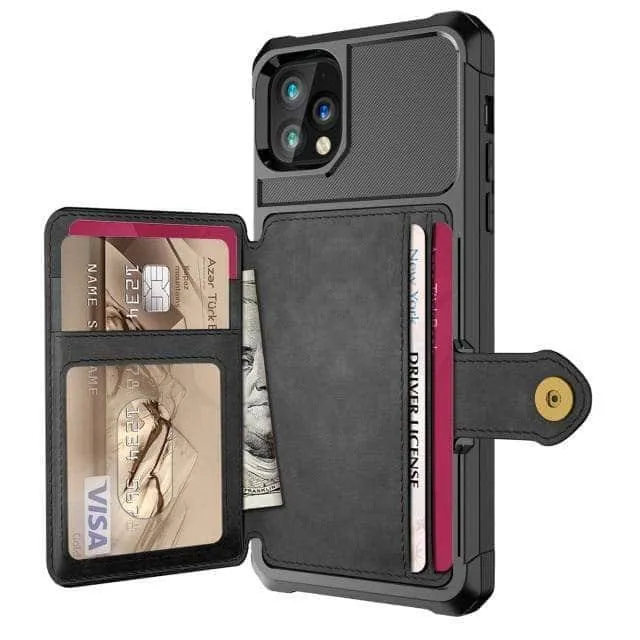 Luxury Wallet iPhone 13 Pro Cards Case