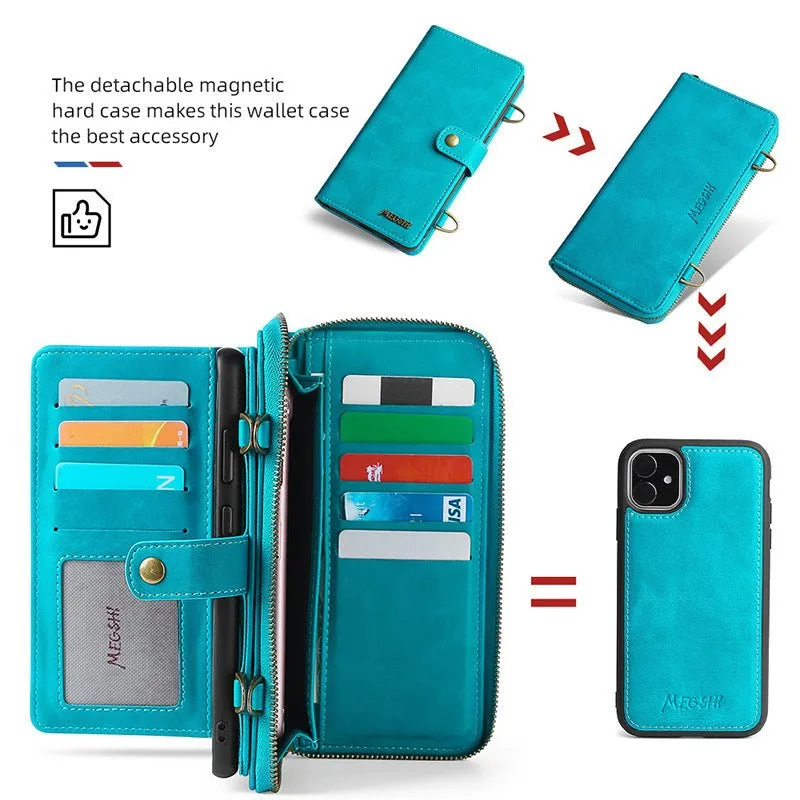 Luxy Moon iPhone Wallet Leather Phone Case Card Holder