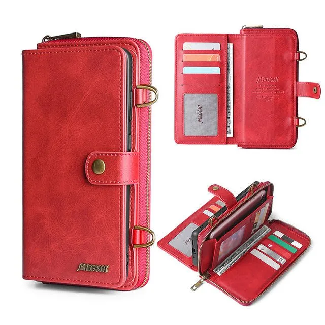Luxy Moon iPhone Wallet Leather Phone Case Card Holder