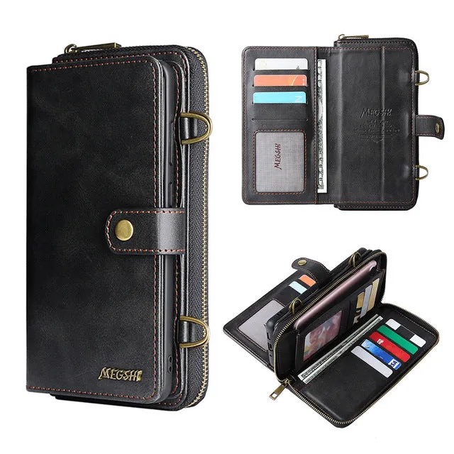 Luxy Moon iPhone Wallet Leather Phone Case Card Holder
