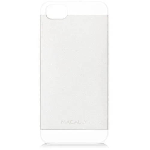 Macally Snap On Case Back Cover for iPhone SE 5 5S Clear SNAPPSE-C