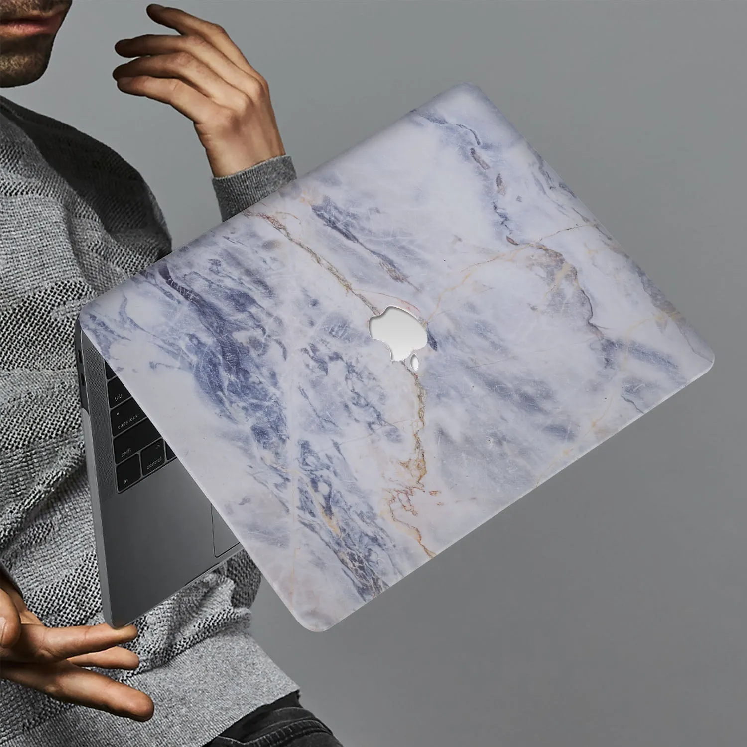 Macbook Premium Case - Marble