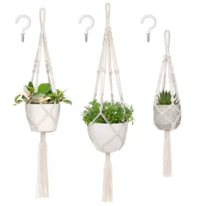 Macrame Plant Hanger 3 Pack