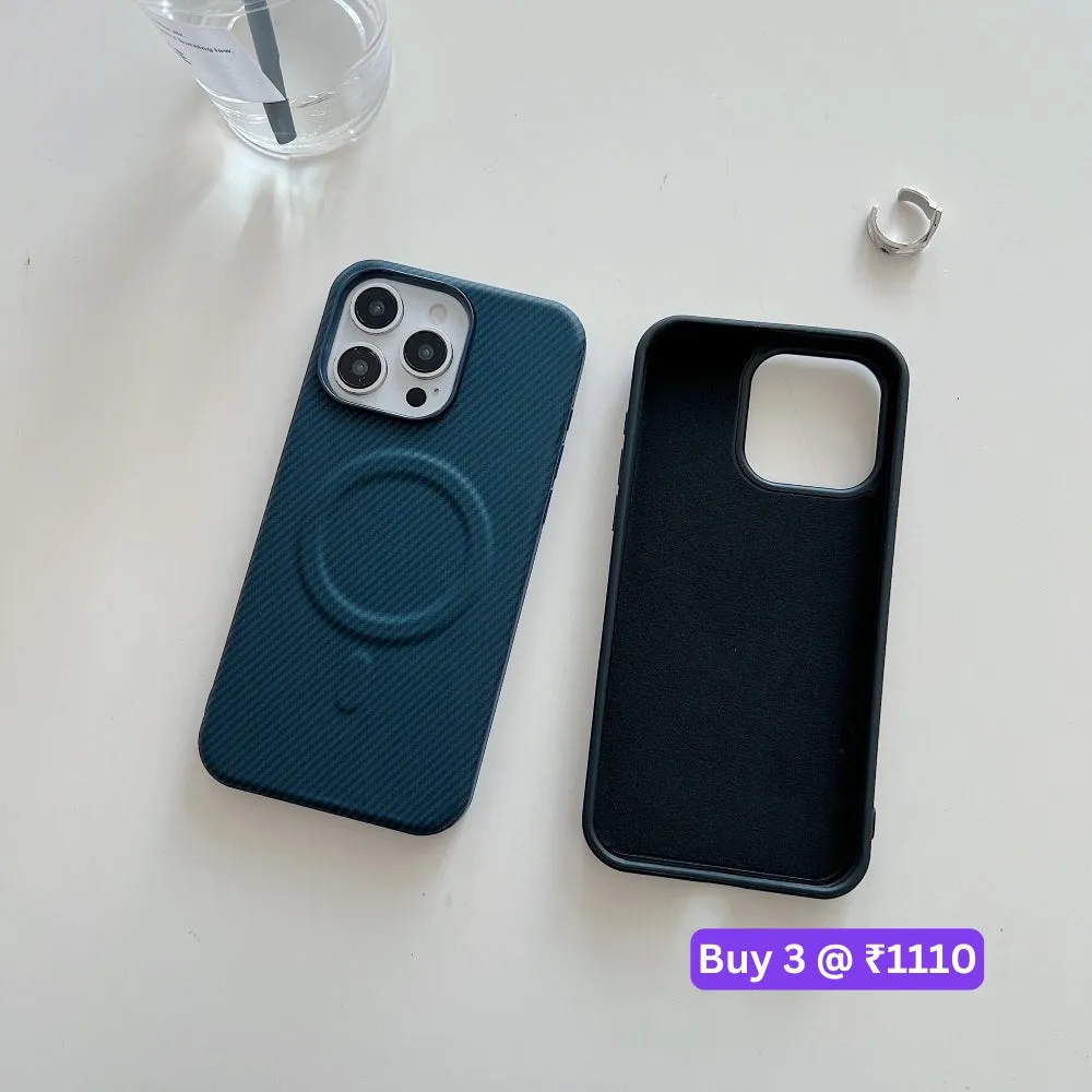 Magnetic Carbon Fiber Texture Shockproof Phone Case - OnePlus 10R