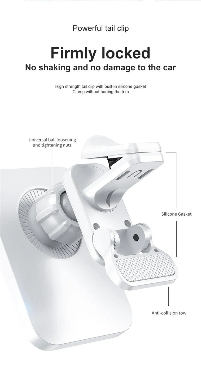 Magnetic phone holder & charger (30W)