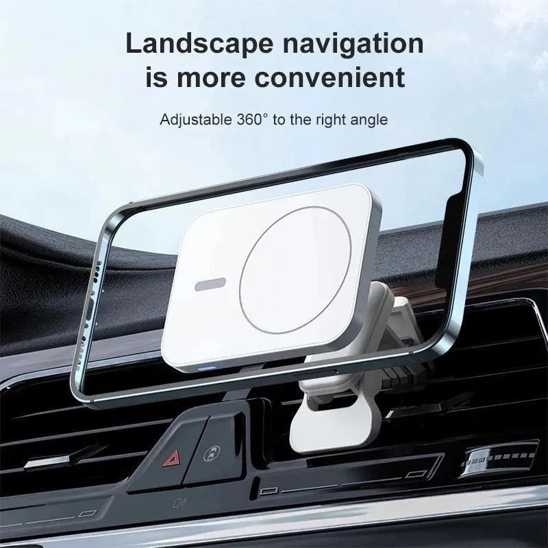 Magnetic phone holder & charger (30W)