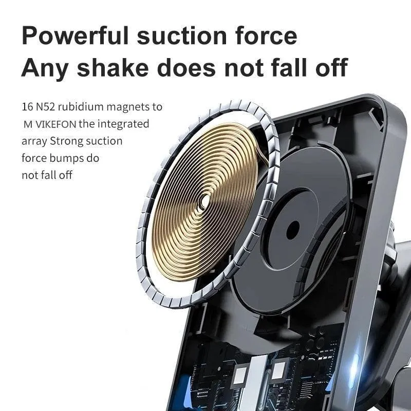 Magnetic phone holder & charger (30W)