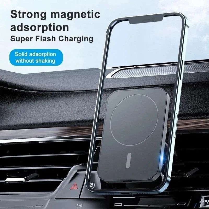 Magnetic phone holder & charger (30W)