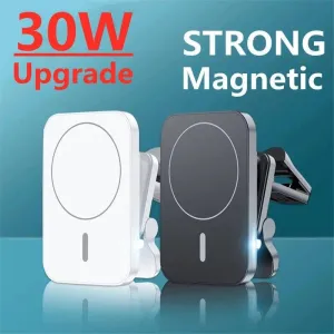Magnetic phone holder & charger (30W)