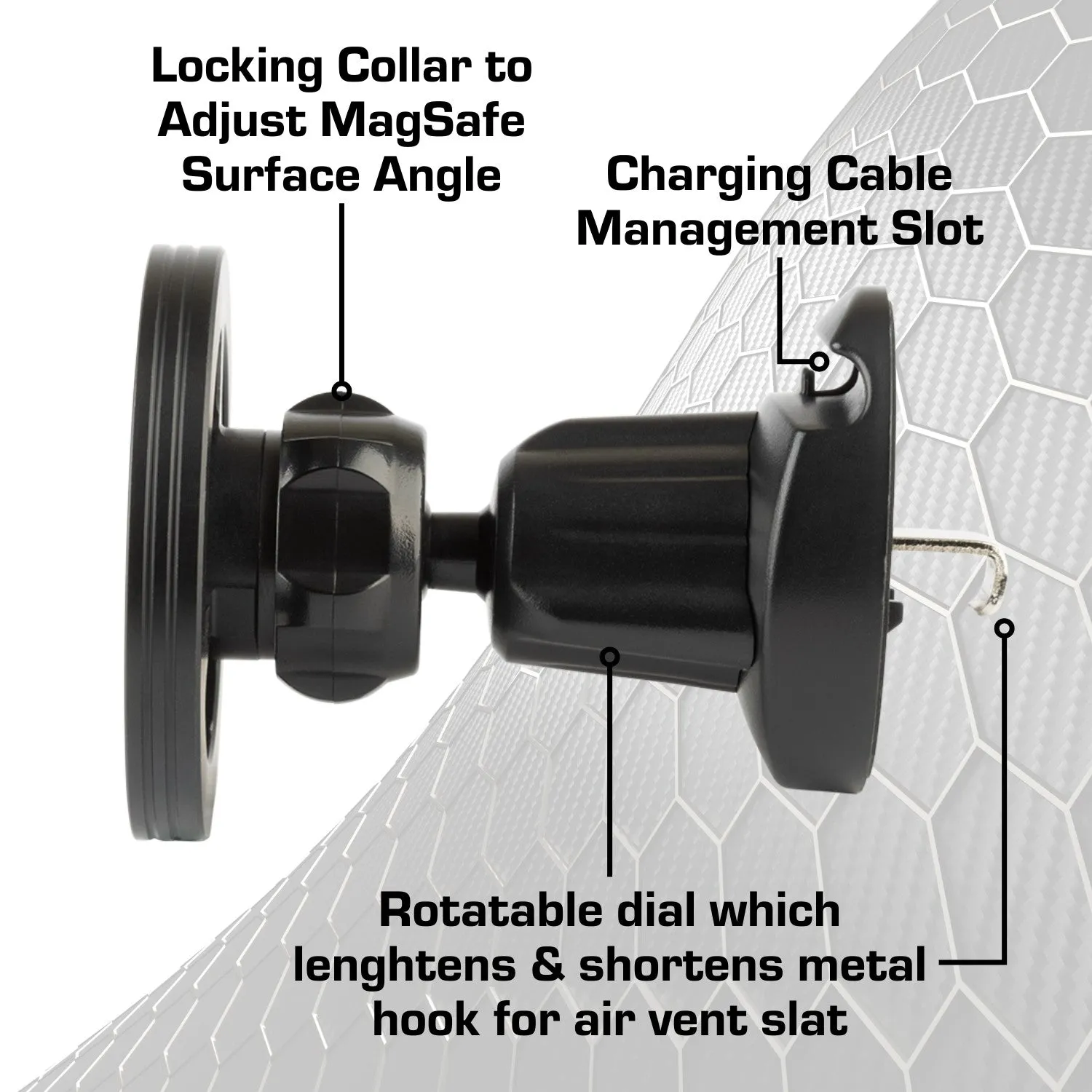 MagSafe-Compatible AC Vent Phone Mount
