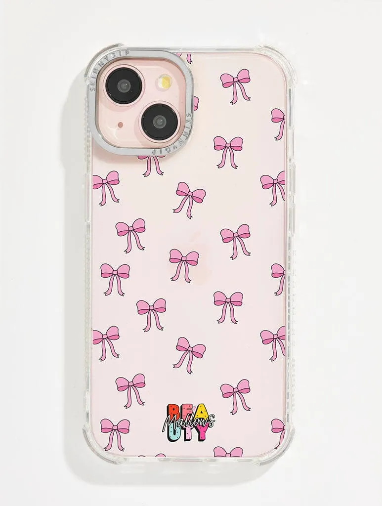 Mallows Beauty x Skinnydip Bows Shock iPhone Case