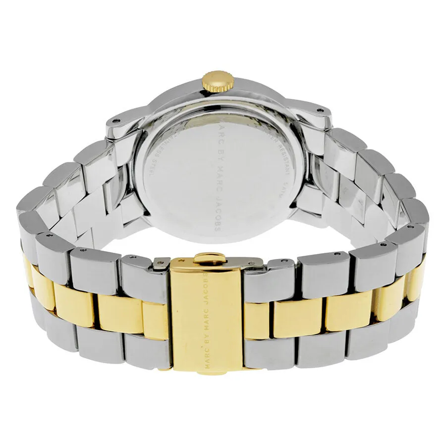 Marc By Marc Jacobs Amy Silver Dial Two-Tone Ladies Watch MBM3139