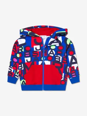 MARC JACOBS Boys Monogram Zip Up Top