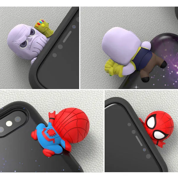 Marvel Antman Mini Figure Slide Cover Bumper Card Slot S2 iPhone Case