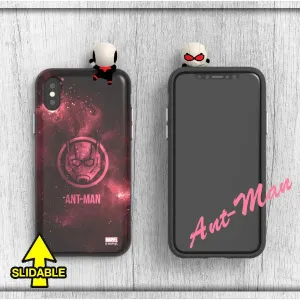 Marvel Antman Mini Figure Slide Cover Bumper Card Slot S2 iPhone Case
